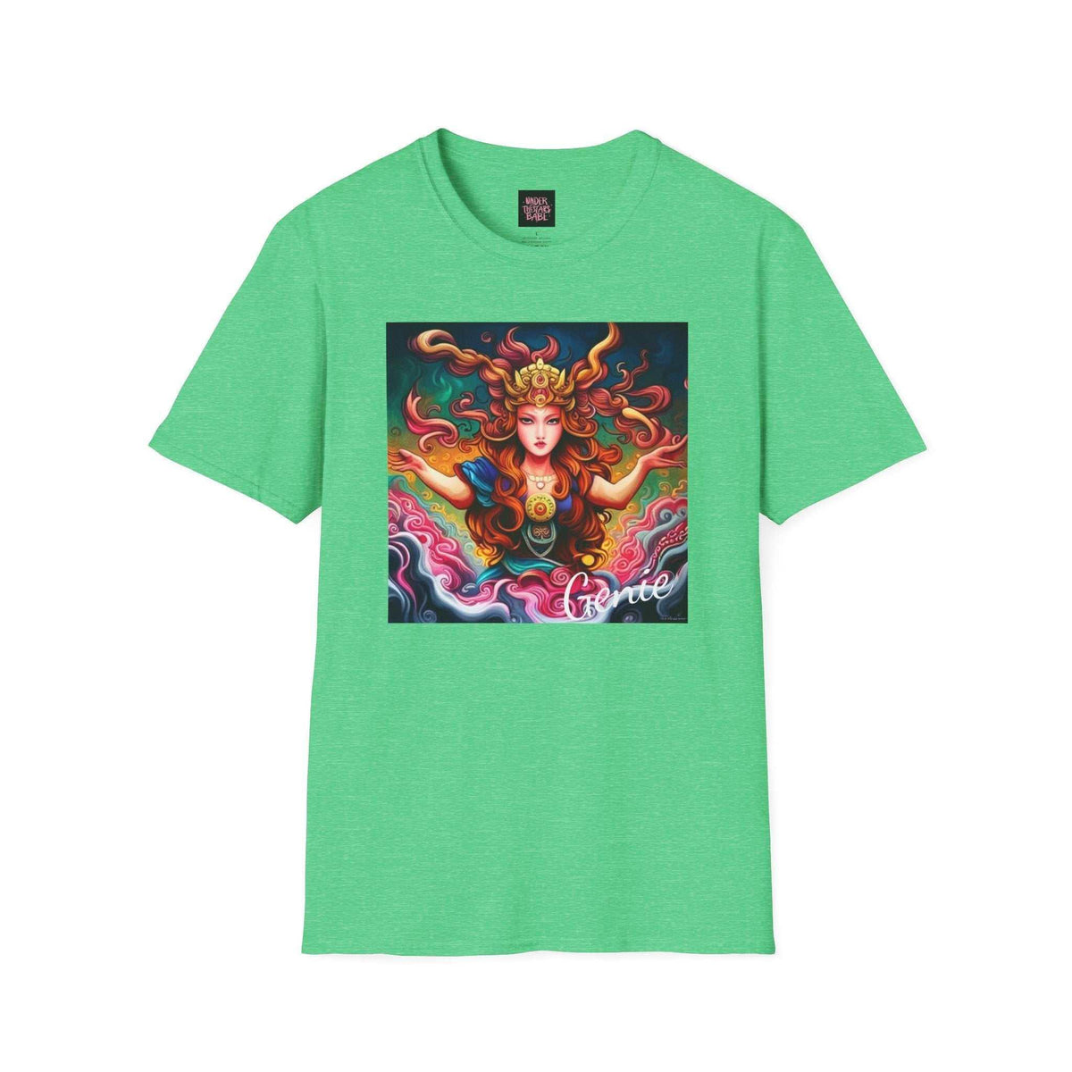 Genie Unisex Softstyle T-Shirt - Mystical & Fun - Under the Stars Babe - underthestarsbabe