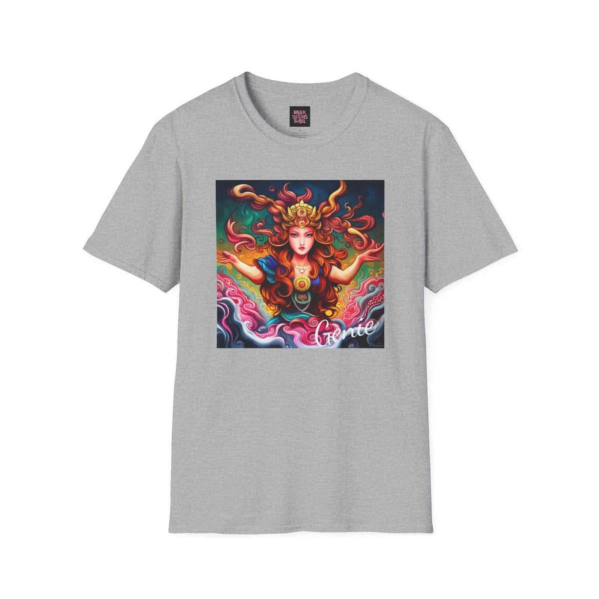 Genie Unisex Softstyle T-Shirt - Mystical & Fun - Under the Stars Babe - underthestarsbabe