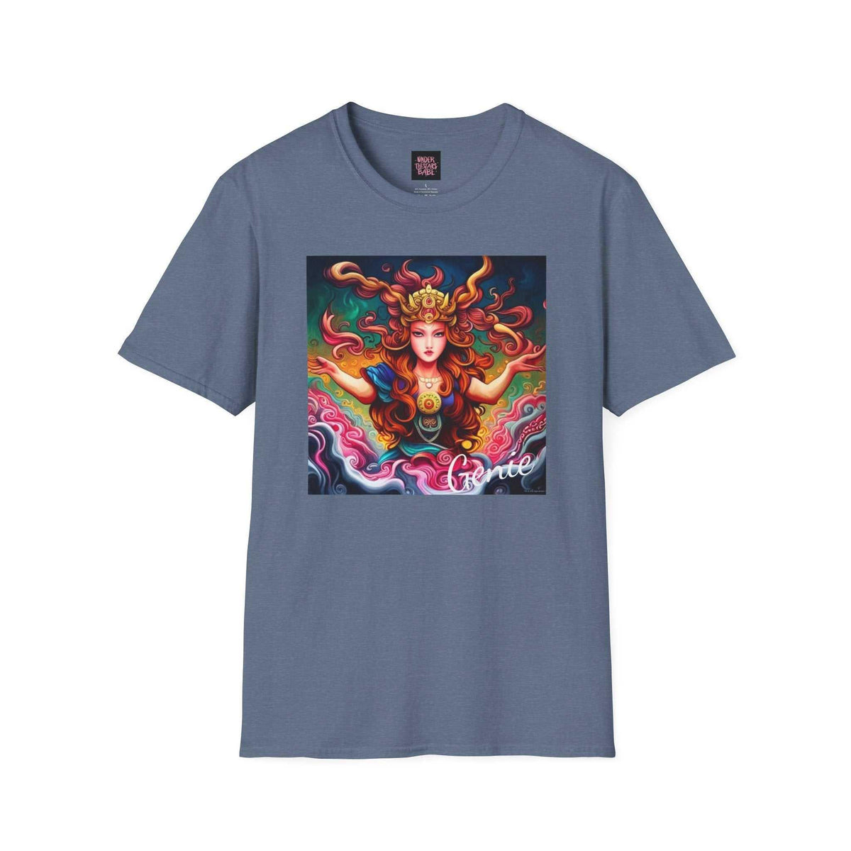 Genie Unisex Softstyle T-Shirt - Mystical & Fun - Under the Stars Babe - underthestarsbabe