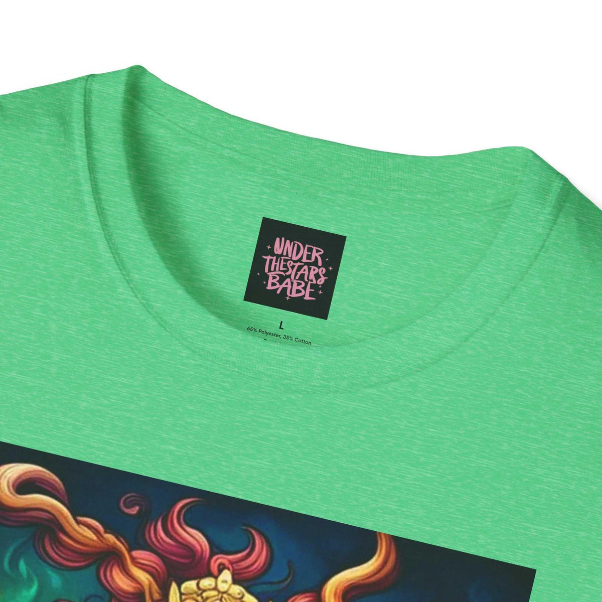 Genie Unisex Softstyle T-Shirt - Mystical & Fun - Under the Stars Babe - underthestarsbabe