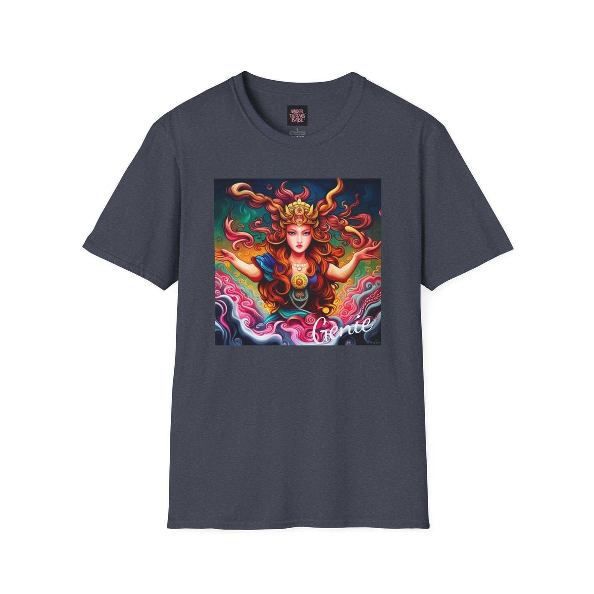 Genie Unisex Softstyle T-Shirt - Mystical & Fun - Under the Stars Babe - underthestarsbabe