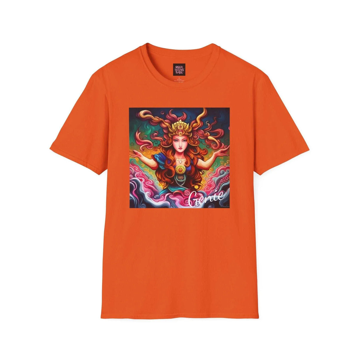 Genie Unisex Softstyle T-Shirt - Mystical & Fun - Under the Stars Babe - underthestarsbabe
