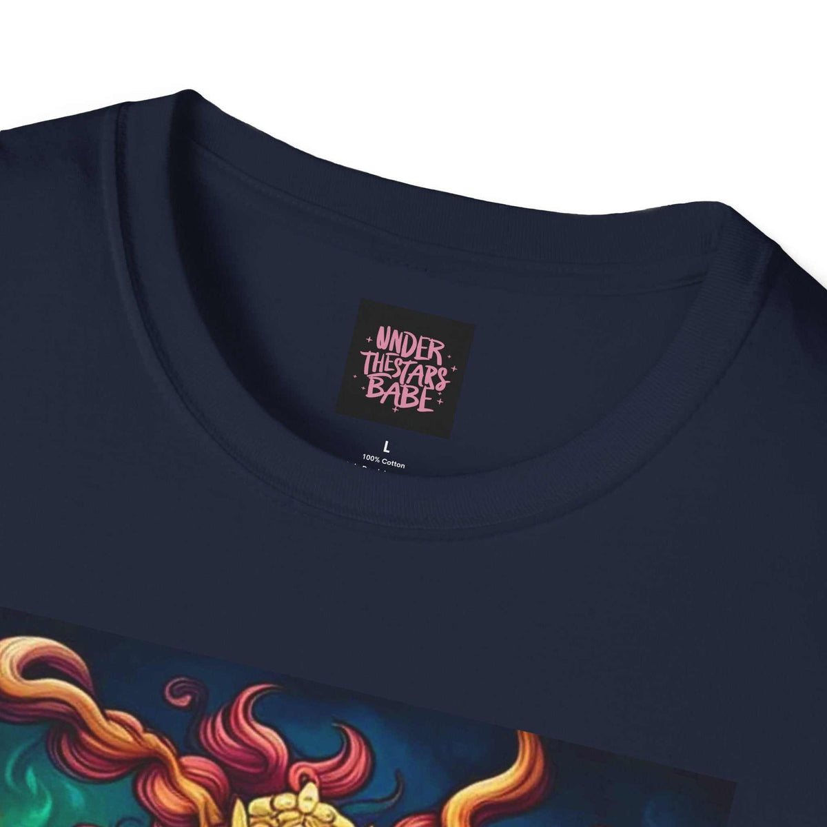 Genie Unisex Softstyle T-Shirt - Mystical & Fun - Under the Stars Babe - underthestarsbabe