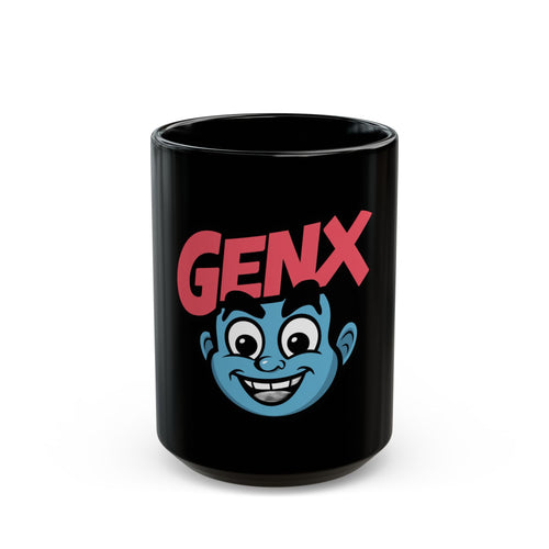Genx Black Mug (15oz) - underthestarsbabe