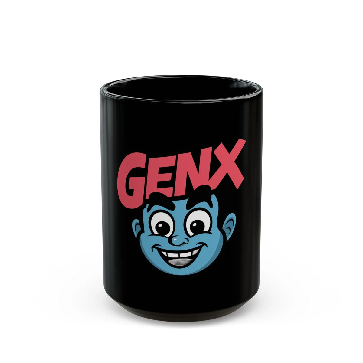 GenX Black Mug 15oz - Cool & Classic - Under the Stars Babe - underthestarsbabe