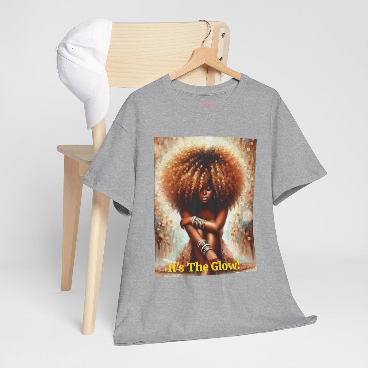 Glow Natural Hair Unisex T-Shirt - underthestarsbabe.shop