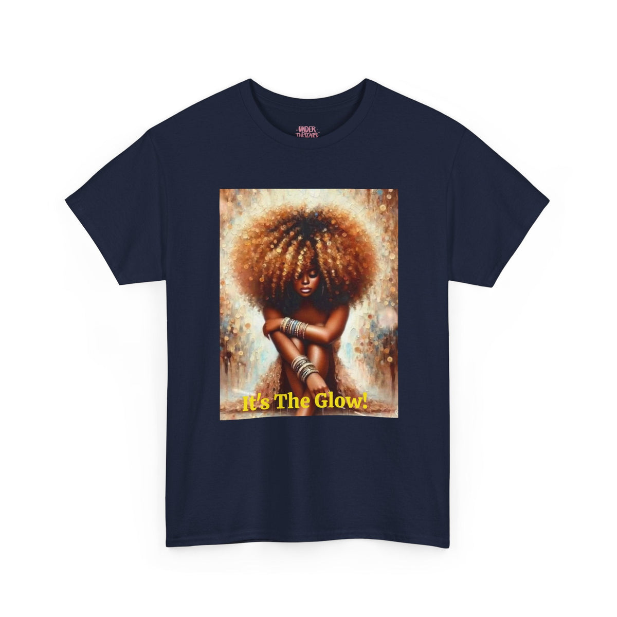 Glow Natural Hair Unisex T-Shirt - underthestarsbabe.shop