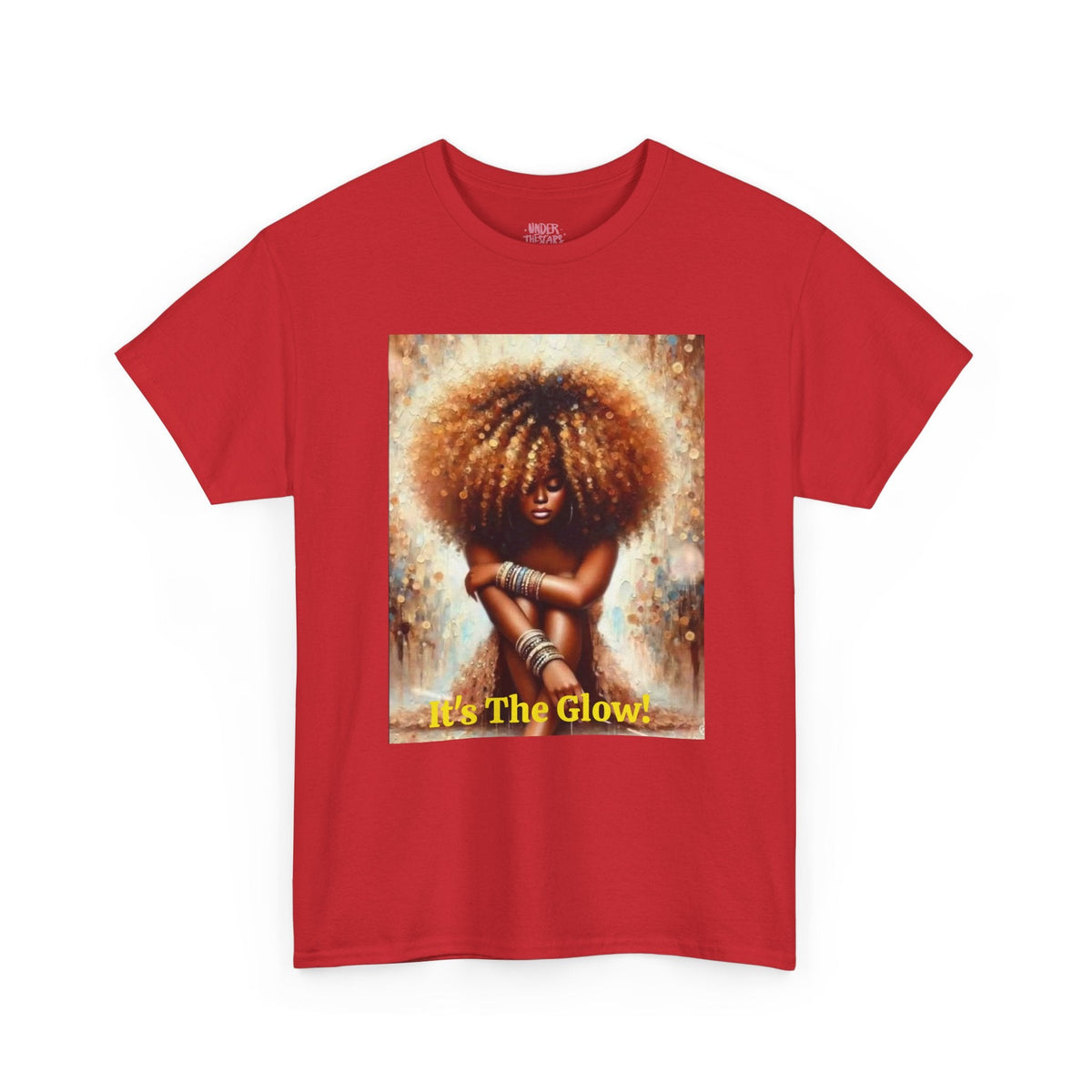 Glow Natural Hair Unisex T-Shirt - underthestarsbabe.shop