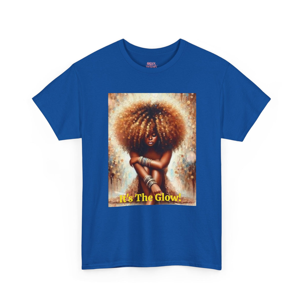 Glow Natural Hair Unisex T-Shirt - underthestarsbabe.shop