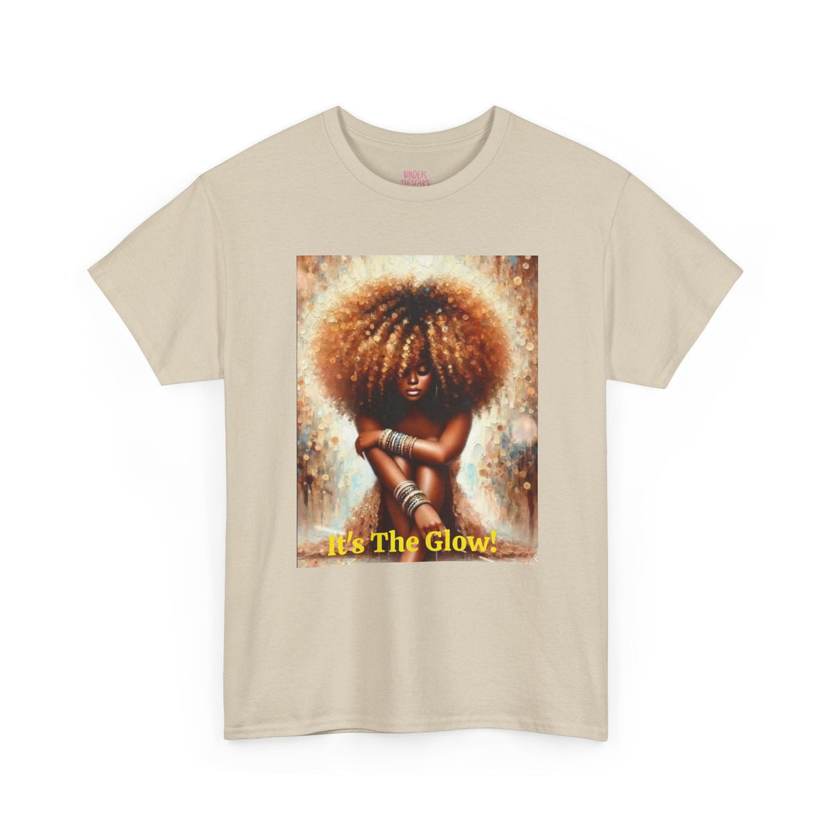 Glow Natural Hair Unisex T-Shirt - underthestarsbabe.shop