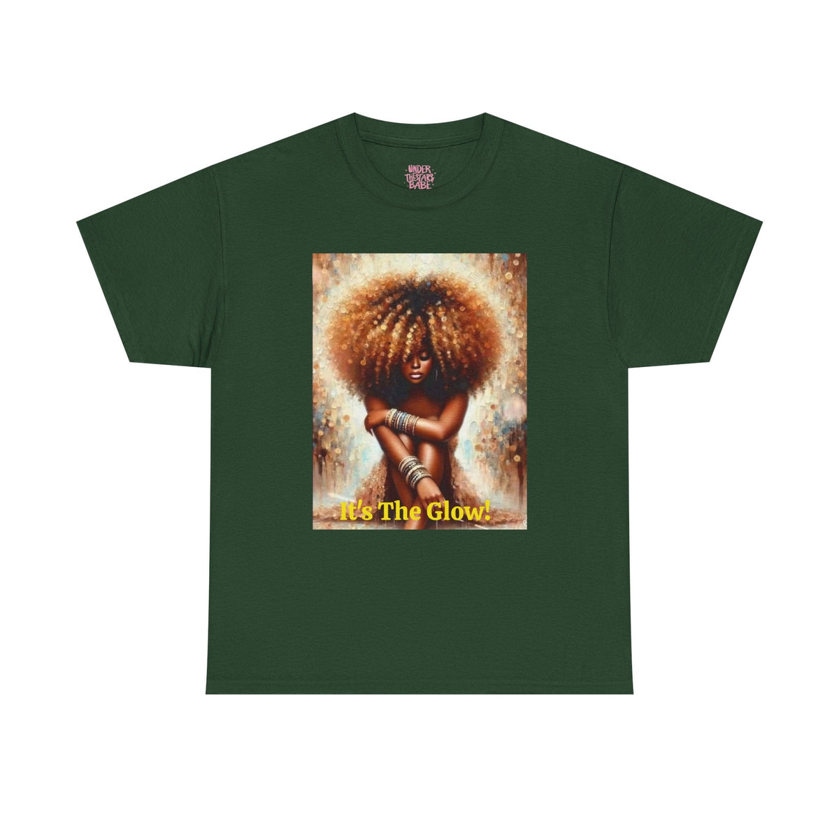 Glow Natural Hair Unisex T-Shirt - underthestarsbabe.shop