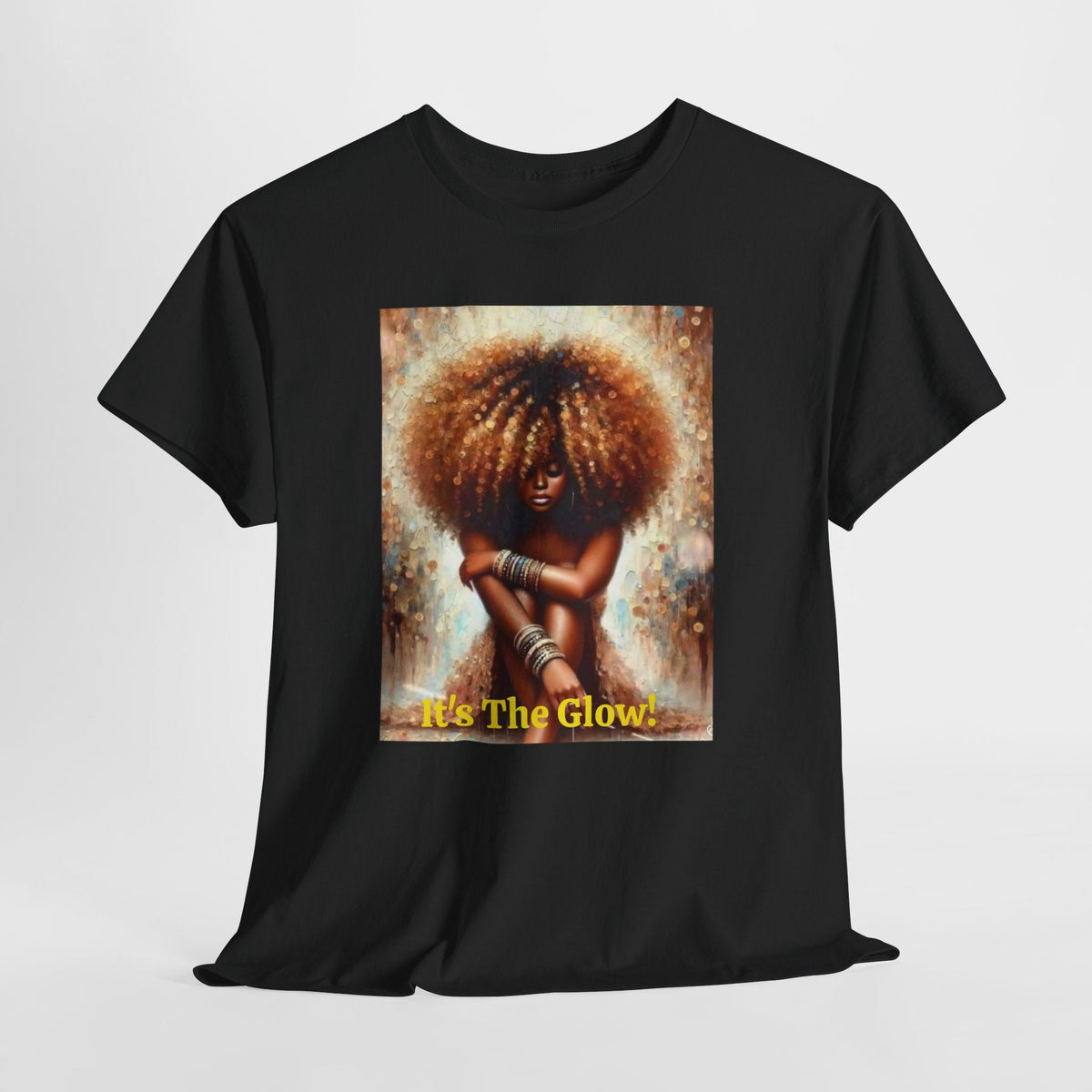 Glow Natural Hair Unisex T-Shirt - underthestarsbabe.shop