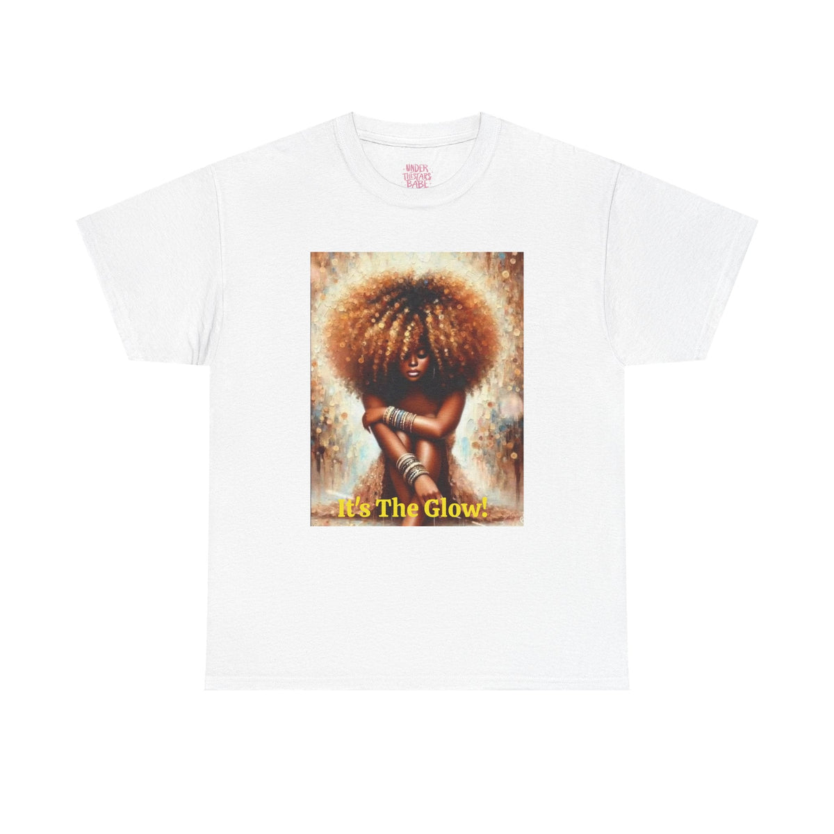 Glow Natural Hair Unisex T-Shirt - underthestarsbabe.shop