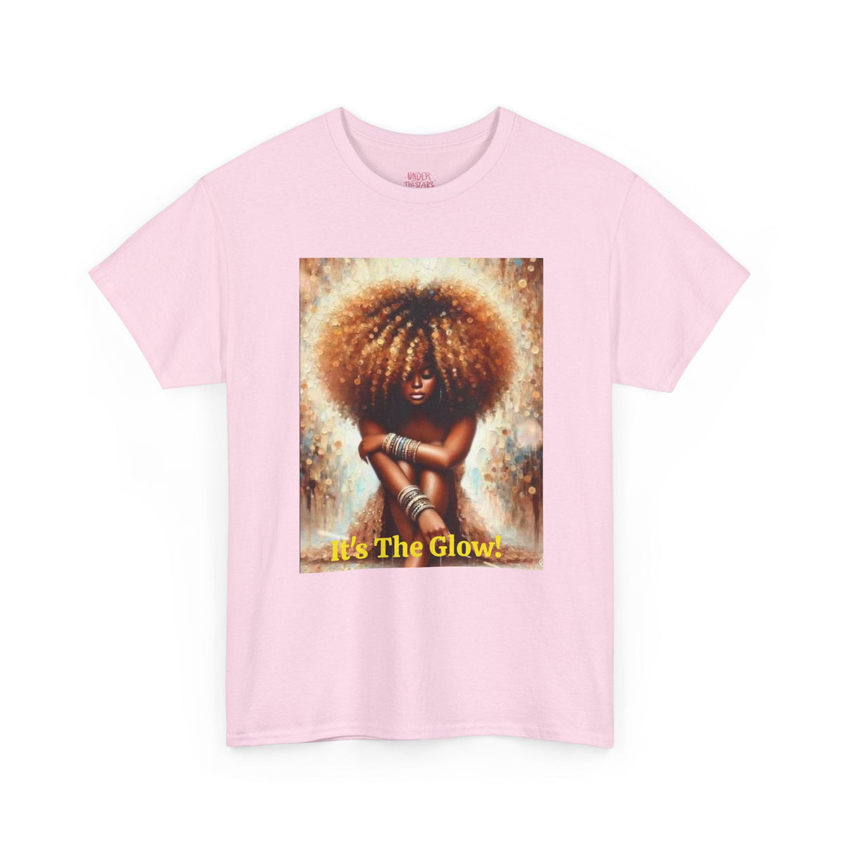 Glow Natural Hair Unisex T-Shirt - underthestarsbabe.shop