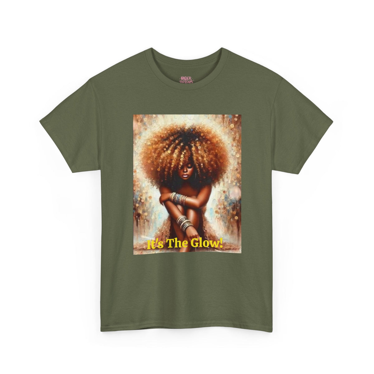 Glow Natural Hair Unisex T-Shirt - underthestarsbabe.shop