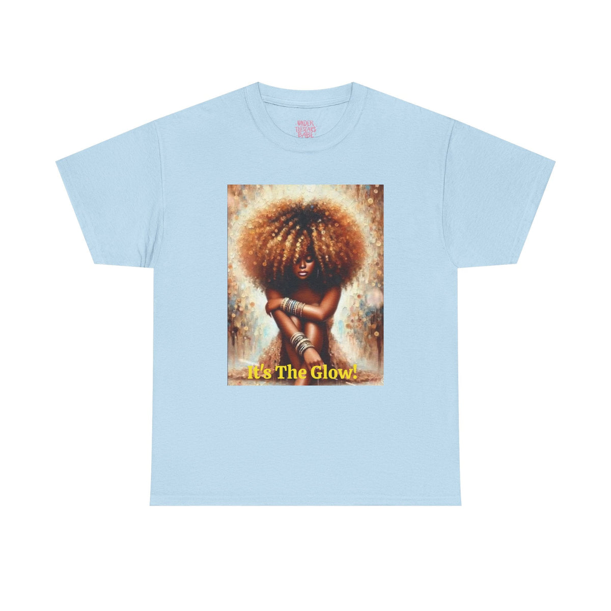 Glow Natural Hair Unisex T-Shirt - underthestarsbabe.shop
