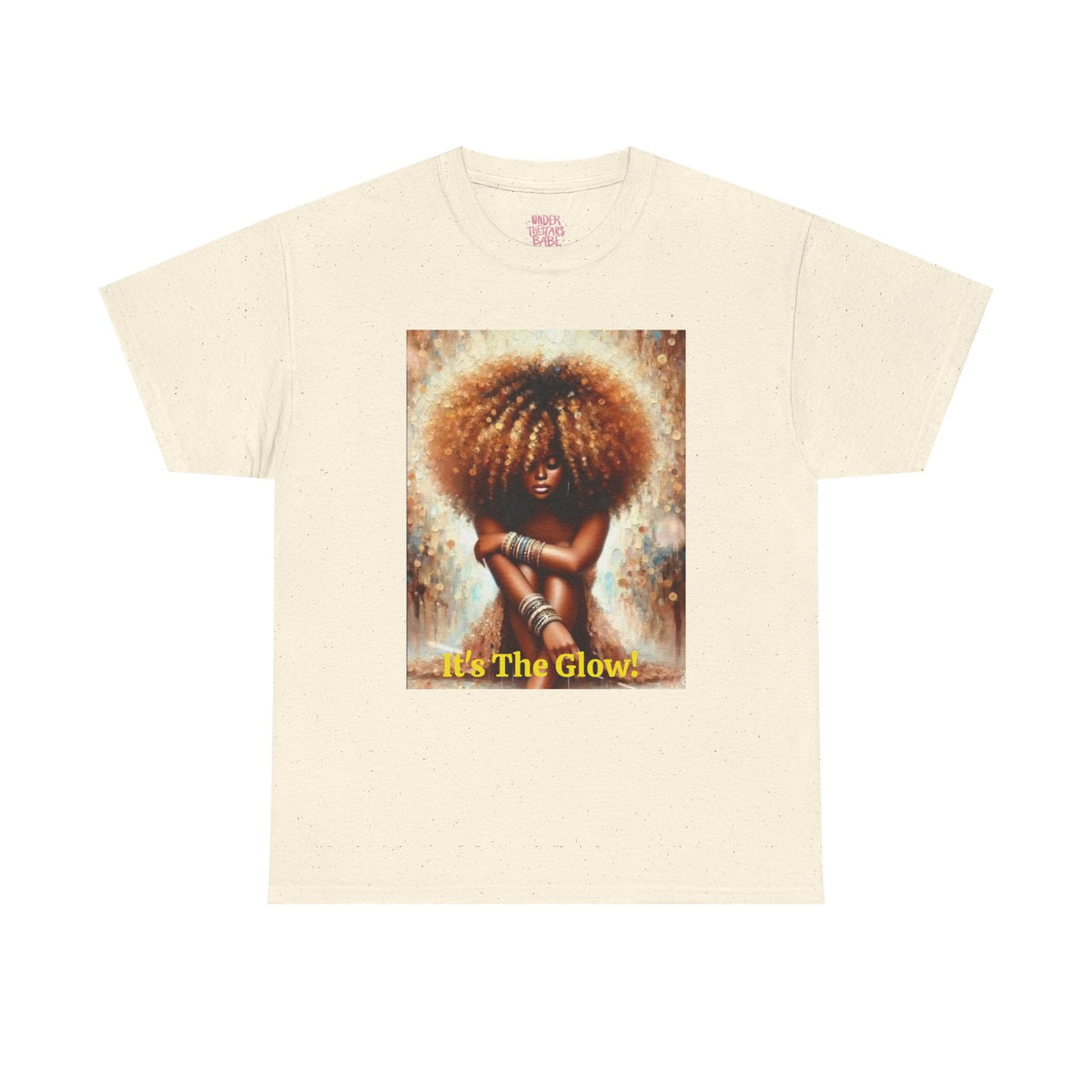 Glow Natural Hair Unisex T-Shirt - underthestarsbabe.shop
