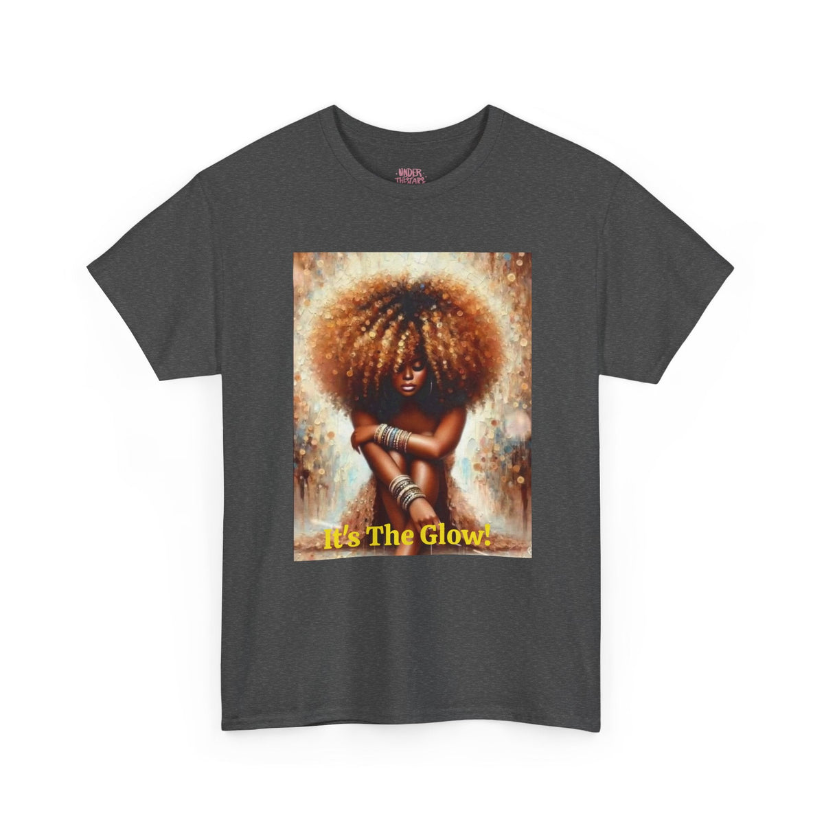 Glow Natural Hair Unisex T-Shirt - underthestarsbabe.shop