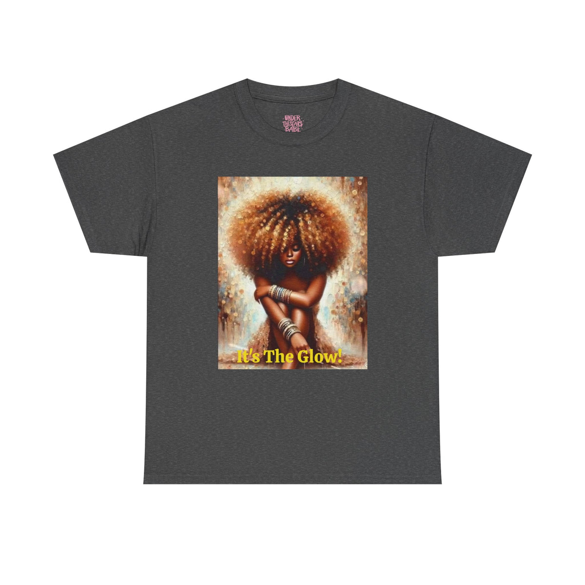 Glow Natural Hair Unisex T-Shirt - underthestarsbabe.shop