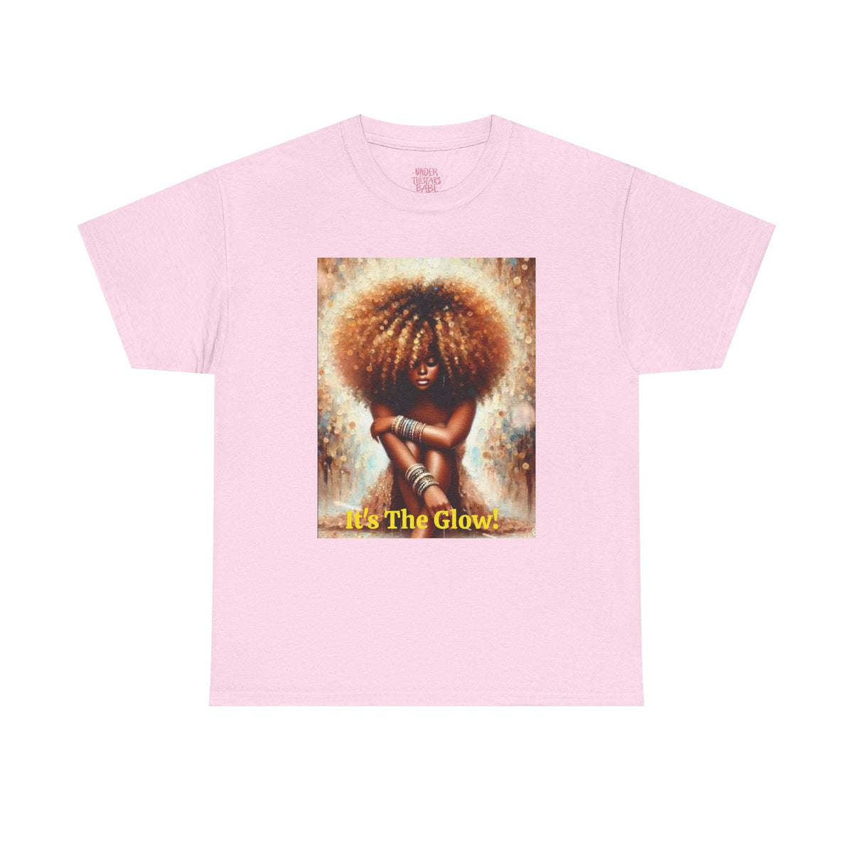 Glow Natural Hair Unisex T-Shirt - underthestarsbabe.shop