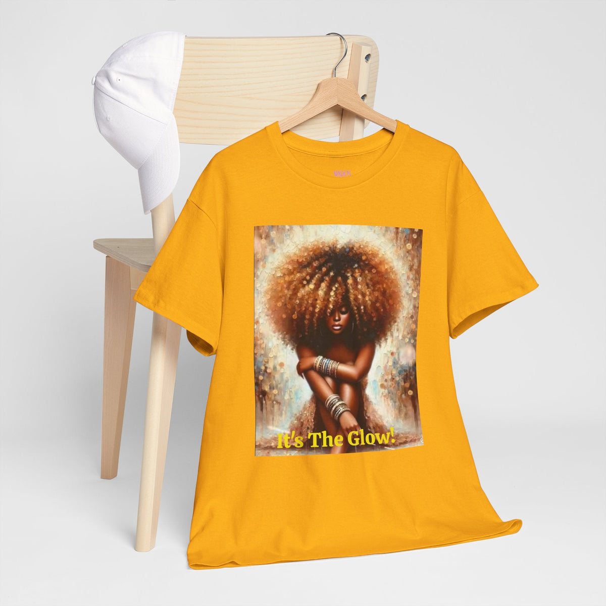 Glow Natural Hair Unisex T-Shirt - underthestarsbabe.shop