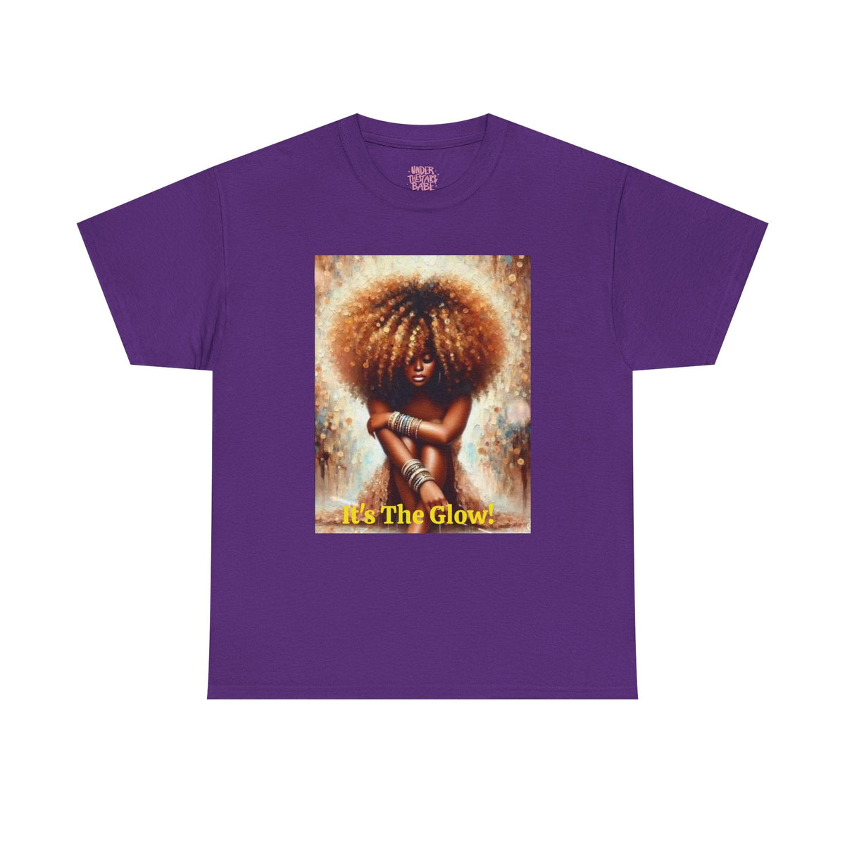 Glow Natural Hair Unisex T-Shirt - underthestarsbabe.shop
