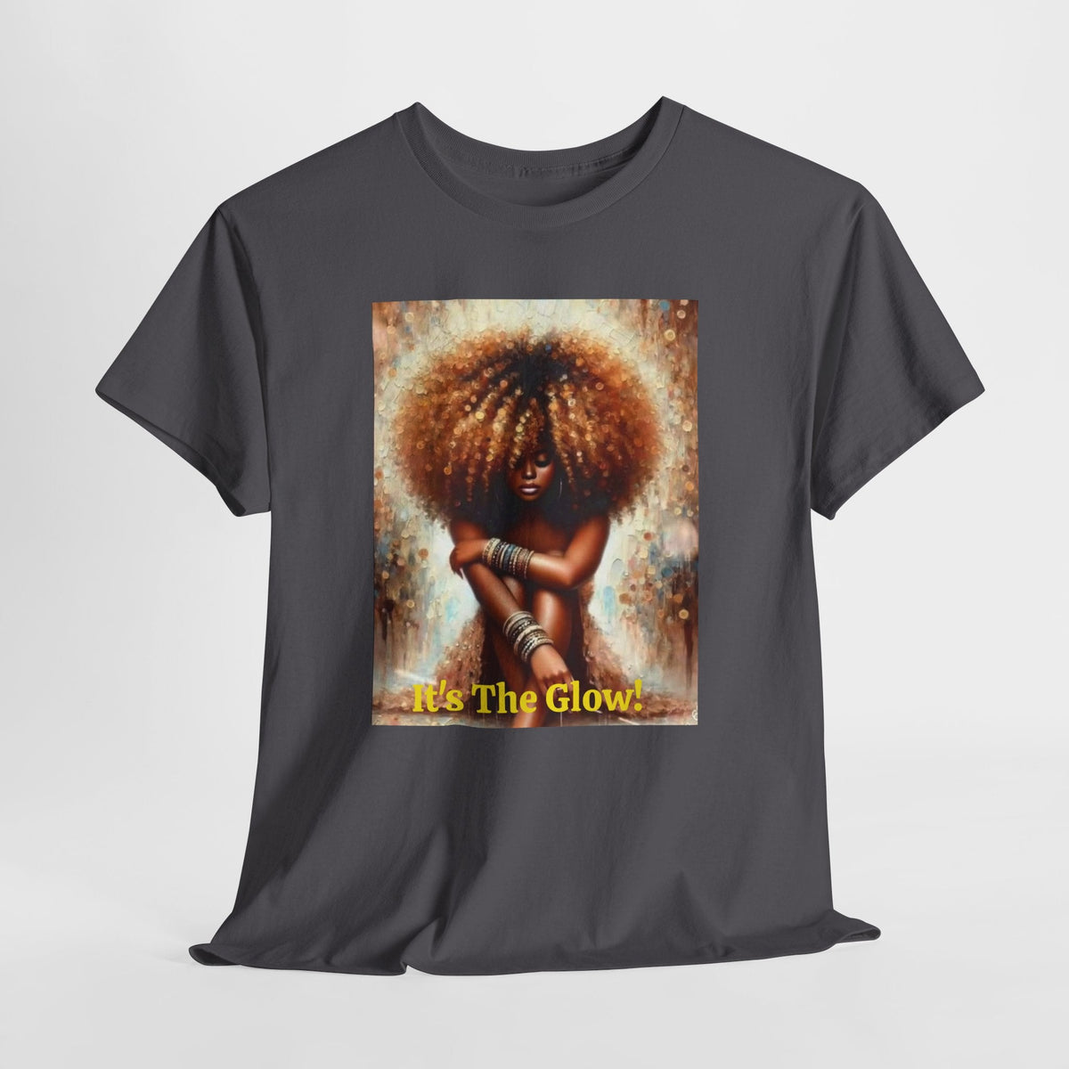Glow Natural Hair Unisex T-Shirt - underthestarsbabe.shop