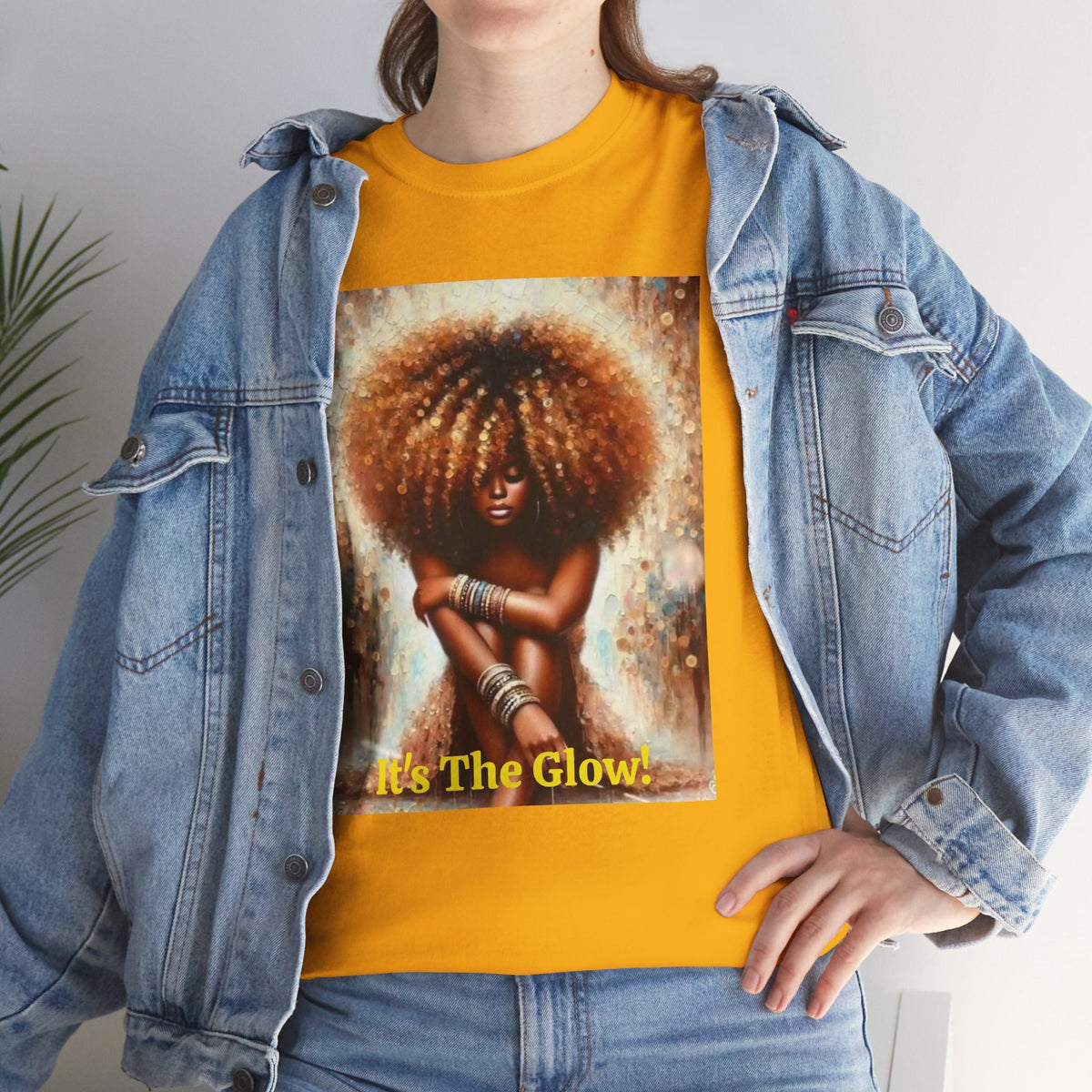 Glow Natural Hair Unisex T-Shirt - underthestarsbabe.shop