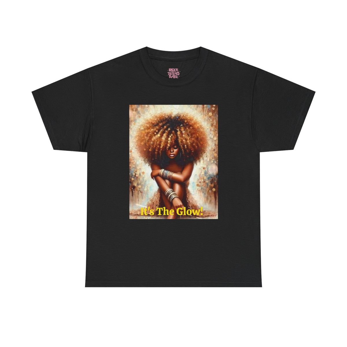 Glow Natural Hair Unisex T-Shirt - underthestarsbabe.shop