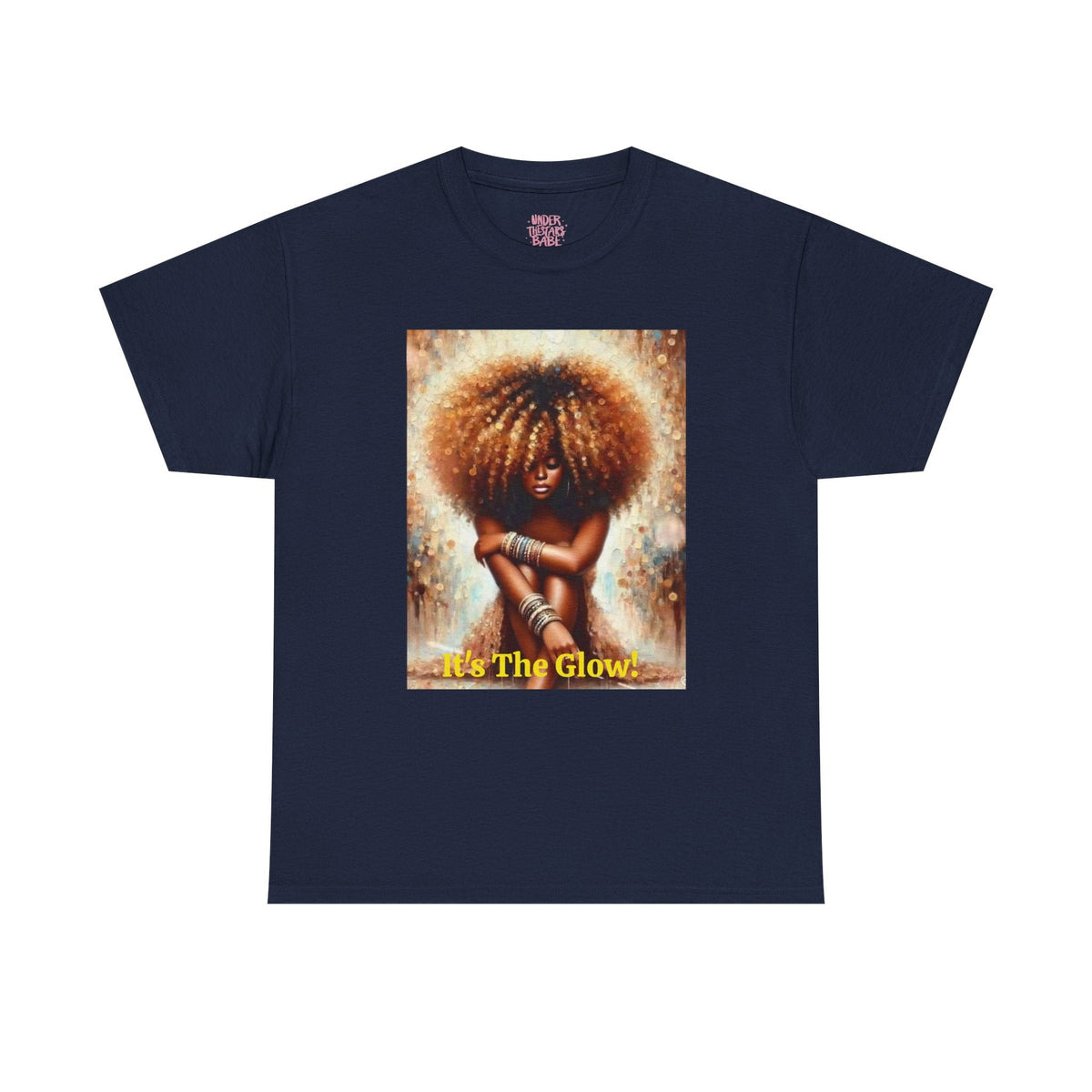 Glow Natural Hair Unisex T-Shirt - underthestarsbabe.shop