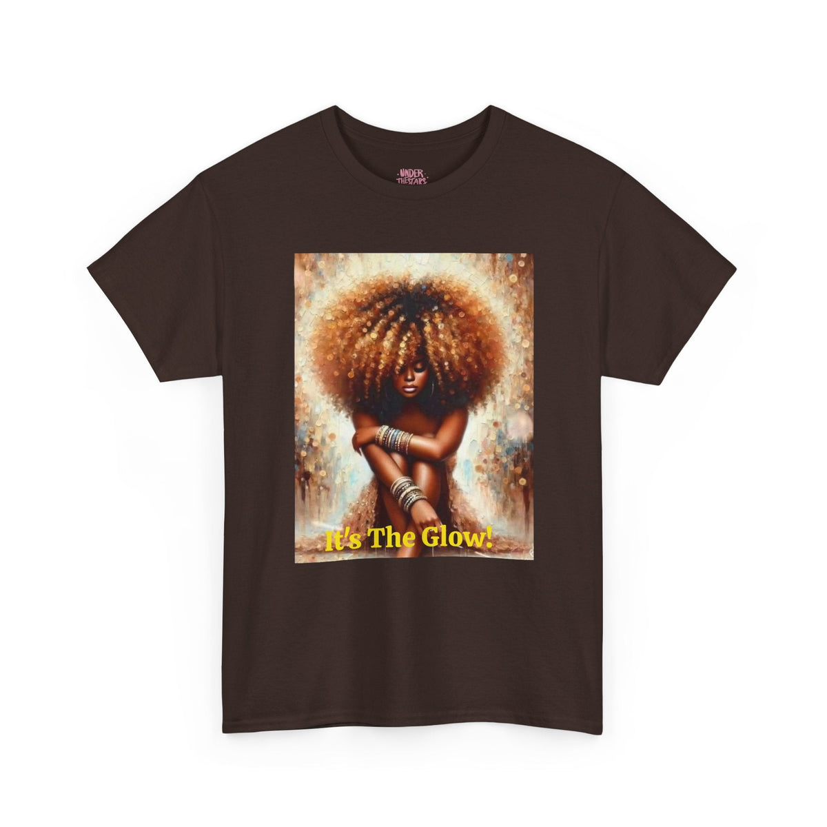 Glow Natural Hair Unisex T-Shirt - underthestarsbabe.shop