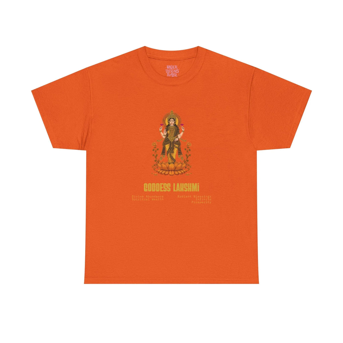 Goddess Lakshmi Abundance & Blessings Tee - underthestarsbabe