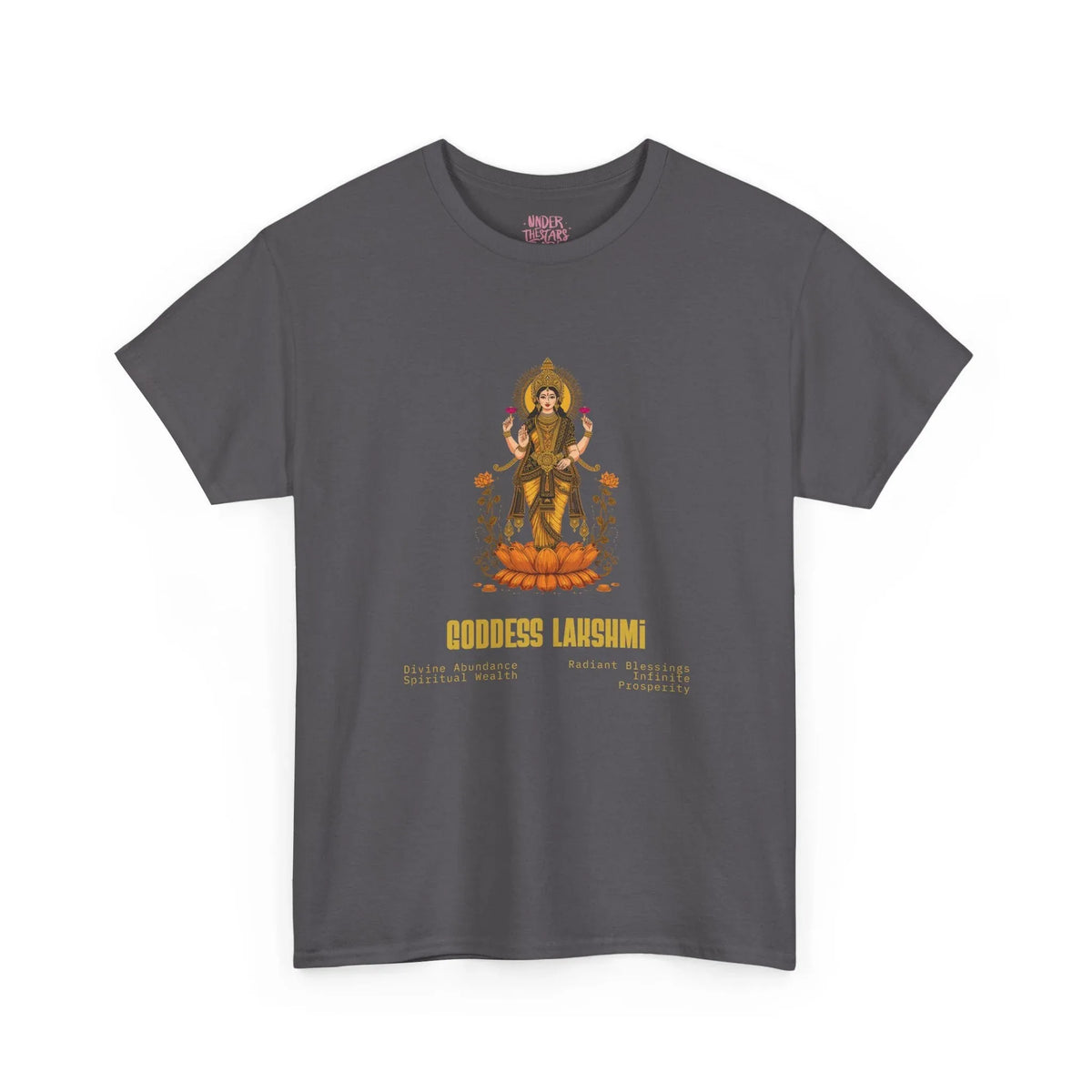 Goddess Lakshmi Abundance & Blessings Tee - underthestarsbabe