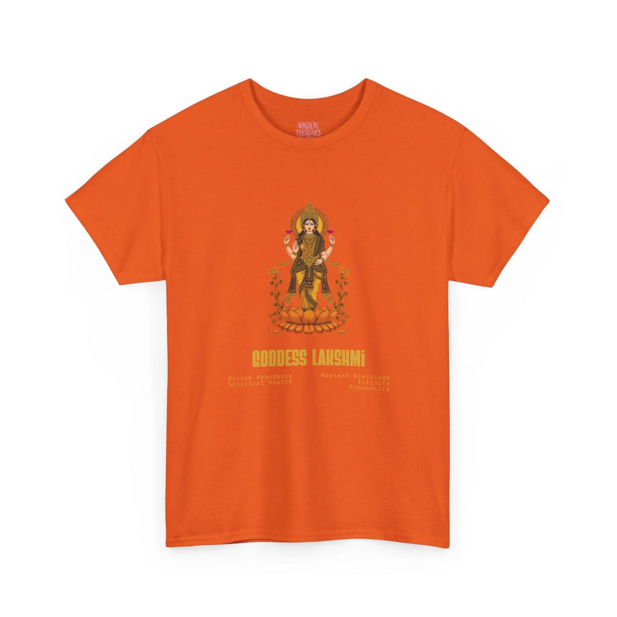 Goddess Lakshmi Abundance & Blessings Tee - underthestarsbabe