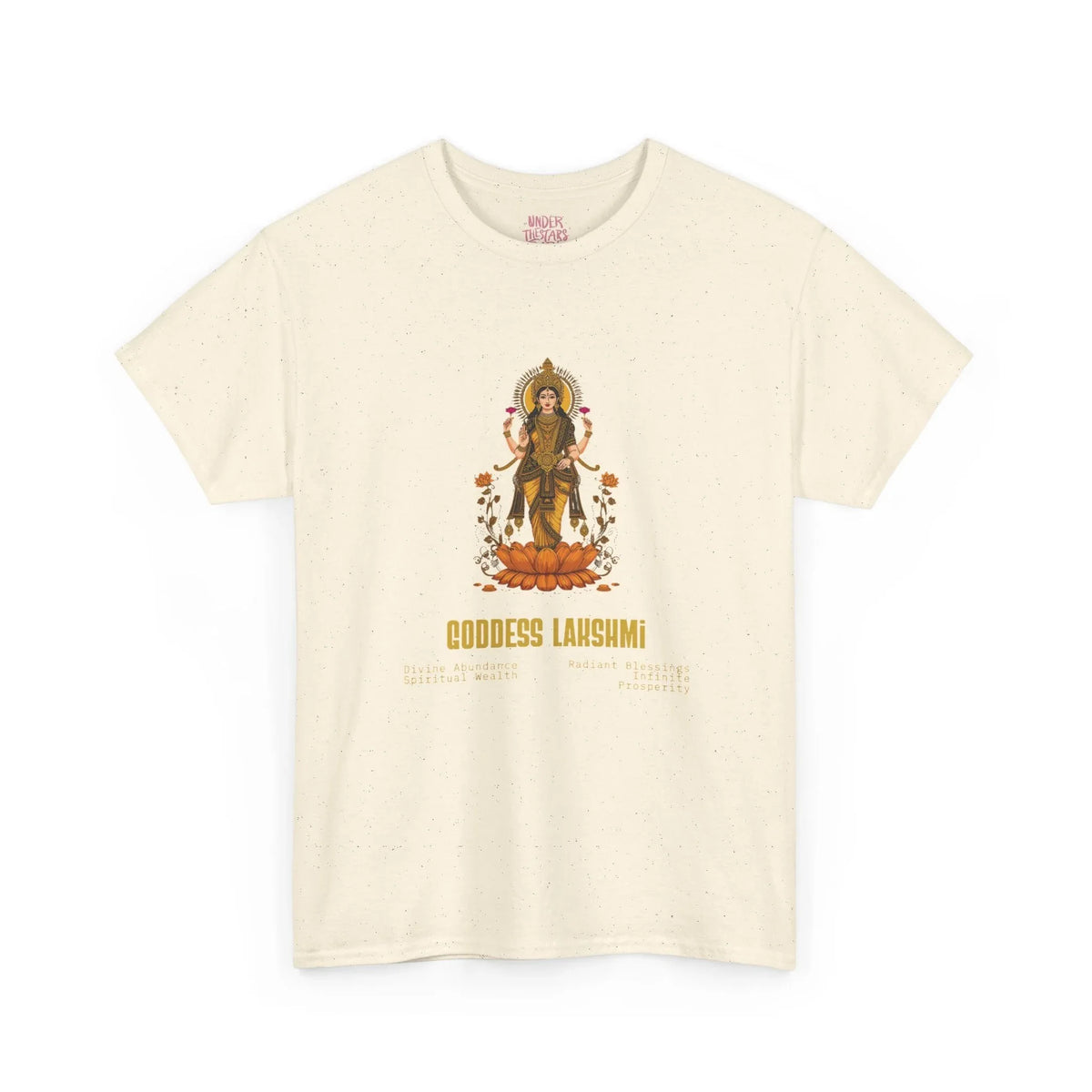 Goddess Lakshmi Abundance & Blessings Tee - underthestarsbabe