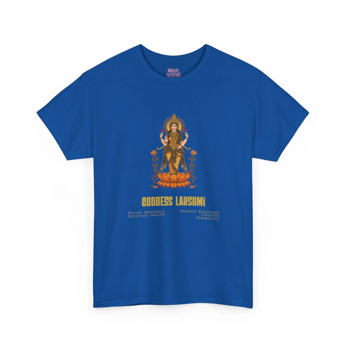 Goddess Lakshmi Abundance & Blessings Tee - underthestarsbabe