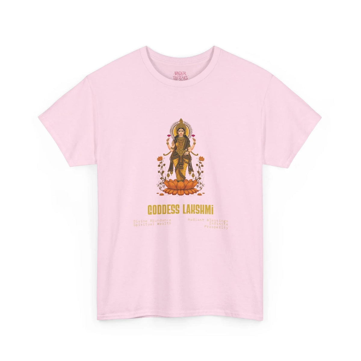 Goddess Lakshmi Abundance & Blessings Tee - underthestarsbabe