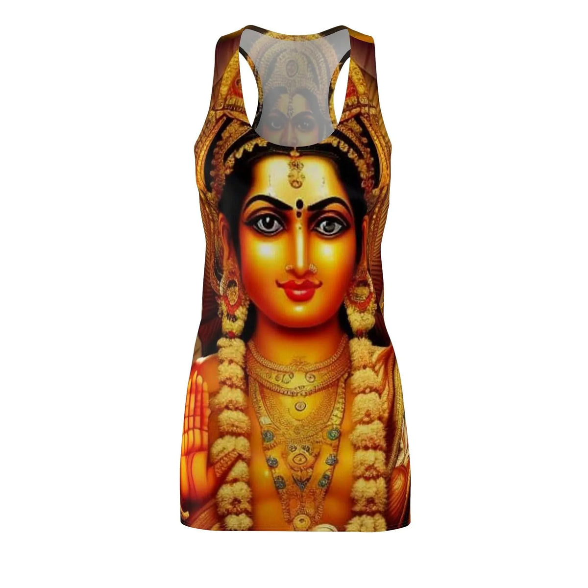 Goddess Lakshmi Racerback Dress - Under the Stars Babe - underthestarsbabe
