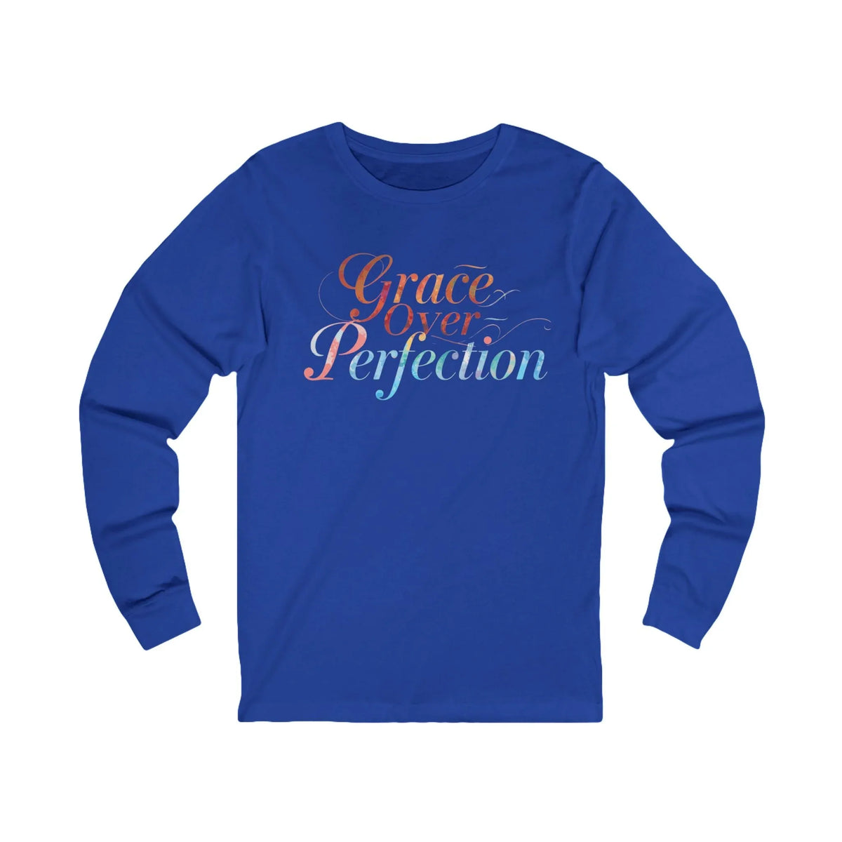 Grace Over Perfection Long Sleeve Tee - underthestarsbabe