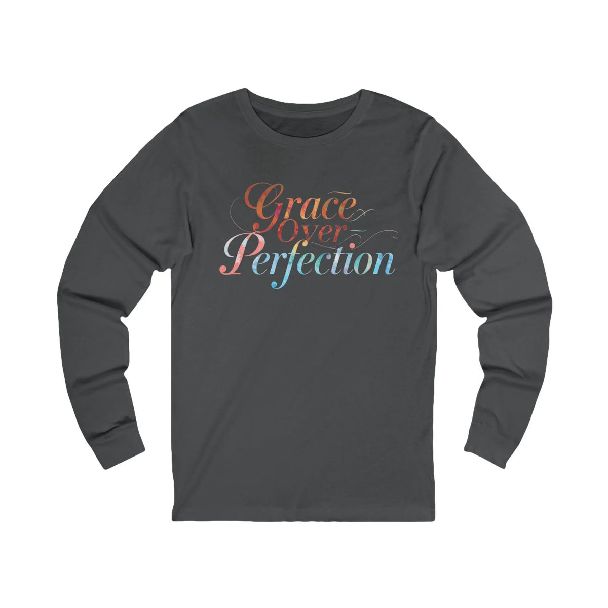 Grace Over Perfection Long Sleeve Tee - underthestarsbabe