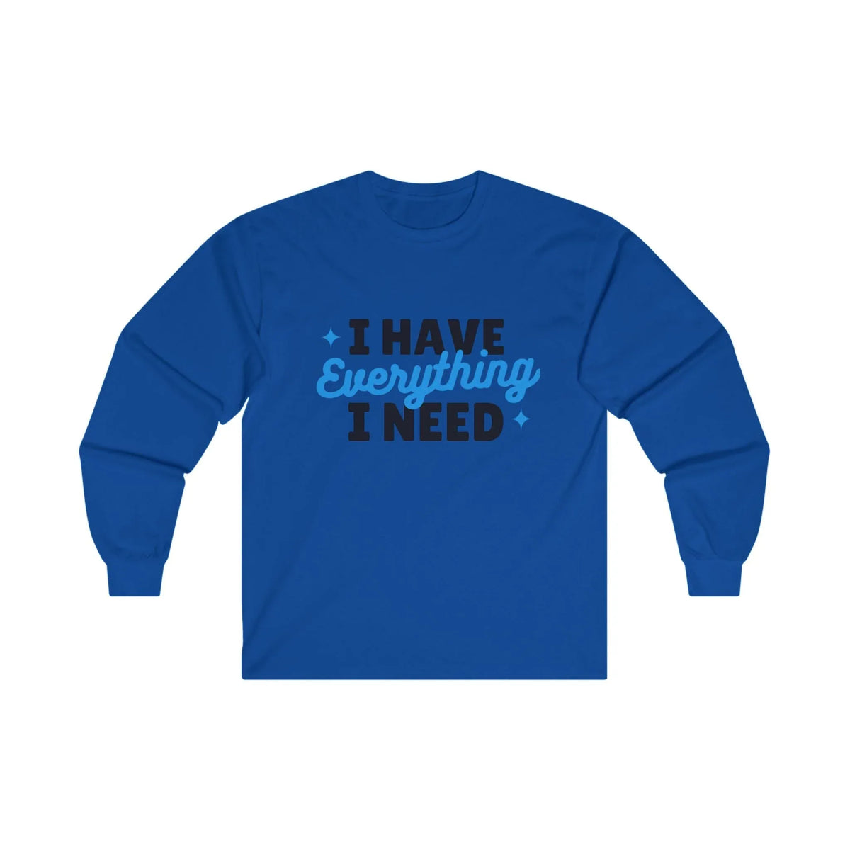 Gratitude I Have Long Sleeve Tee - Under The Stars Babe - underthestarsbabe