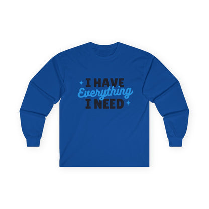 Gratitude I Have…Long Sleeve Tee - underthestarsbabe