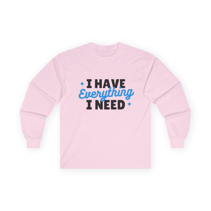 Gratitude I Have…Long Sleeve Tee - underthestarsbabe