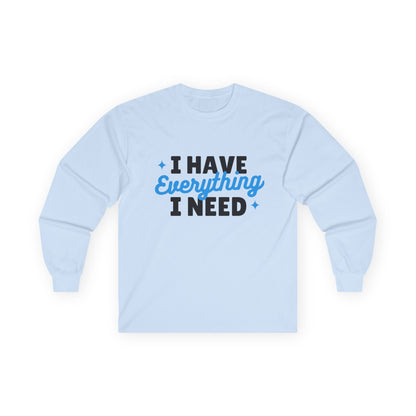 Gratitude I Have…Long Sleeve Tee - underthestarsbabe