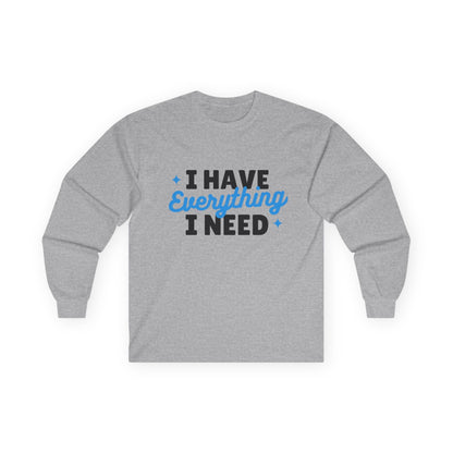 Gratitude I Have…Long Sleeve Tee - underthestarsbabe