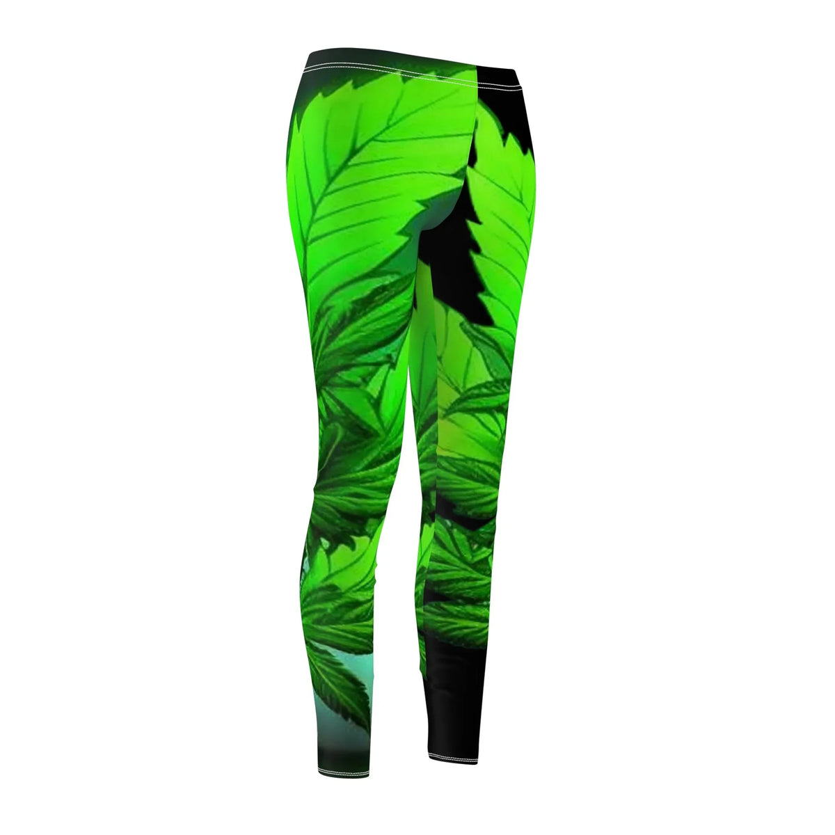 Healing Leaf Women's Cut & Sew Casual Leggings - underthestarsbabe