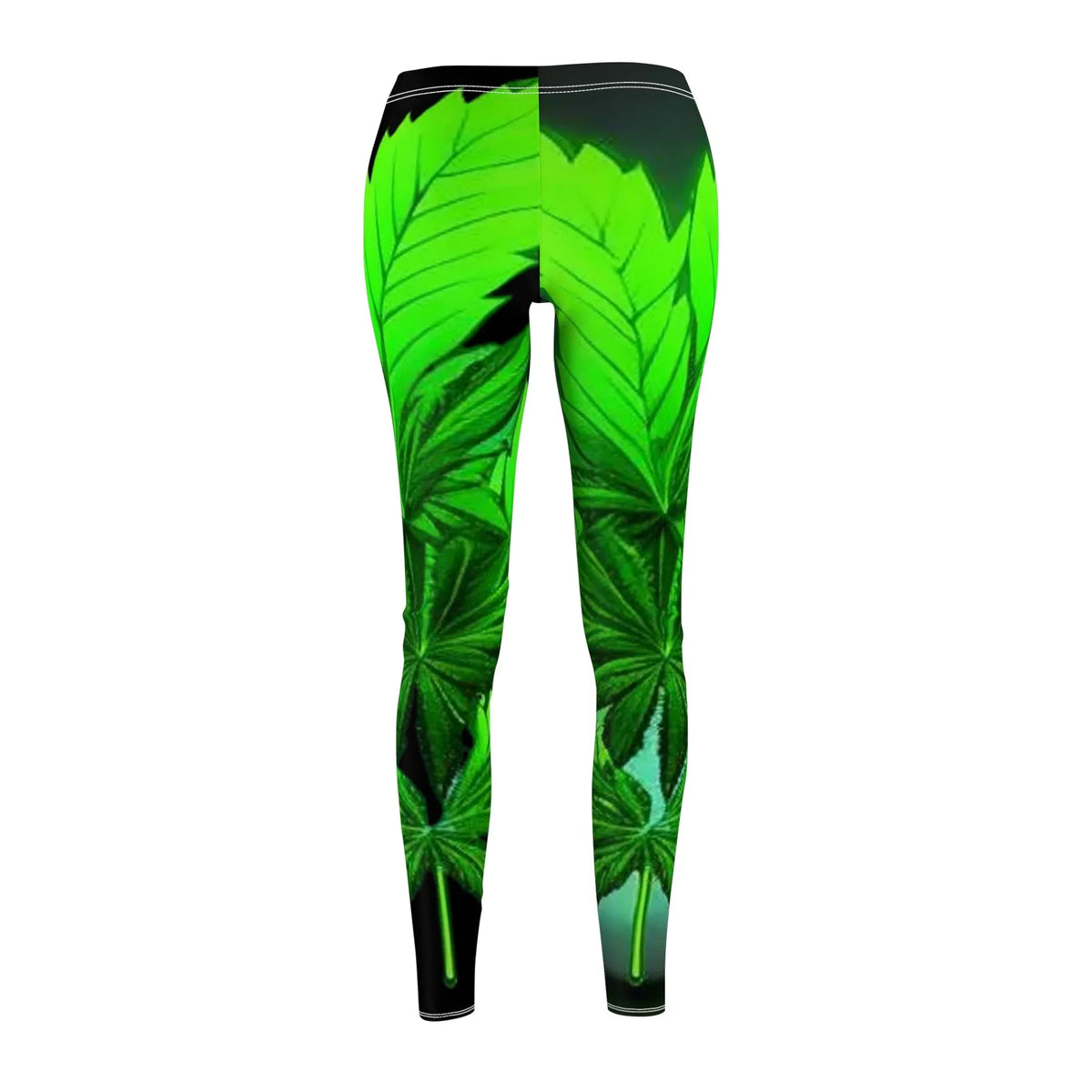Healing Leaf Women's Cut & Sew Casual Leggings - underthestarsbabe