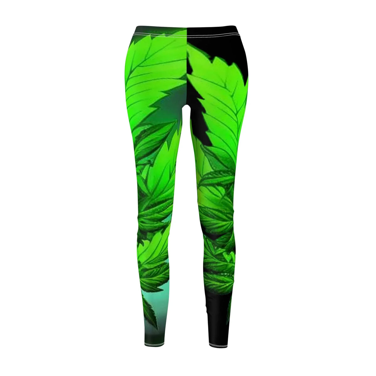 Healing Leaf Women's Cut & Sew Casual Leggings - underthestarsbabe