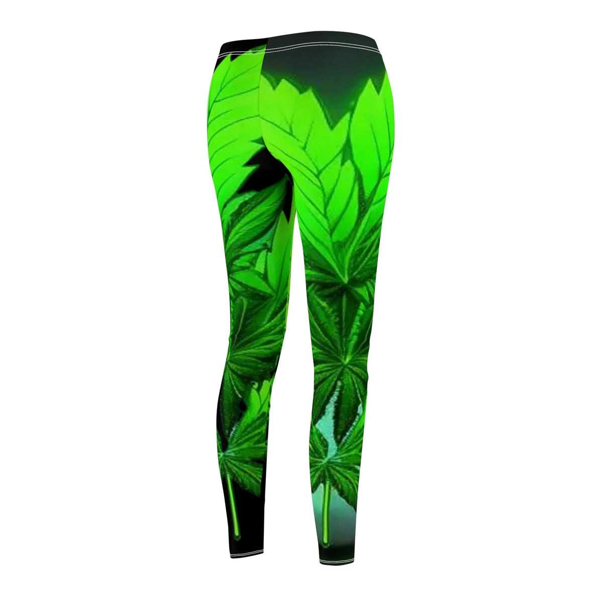 Healing Leaf Women's Cut & Sew Casual Leggings - underthestarsbabe