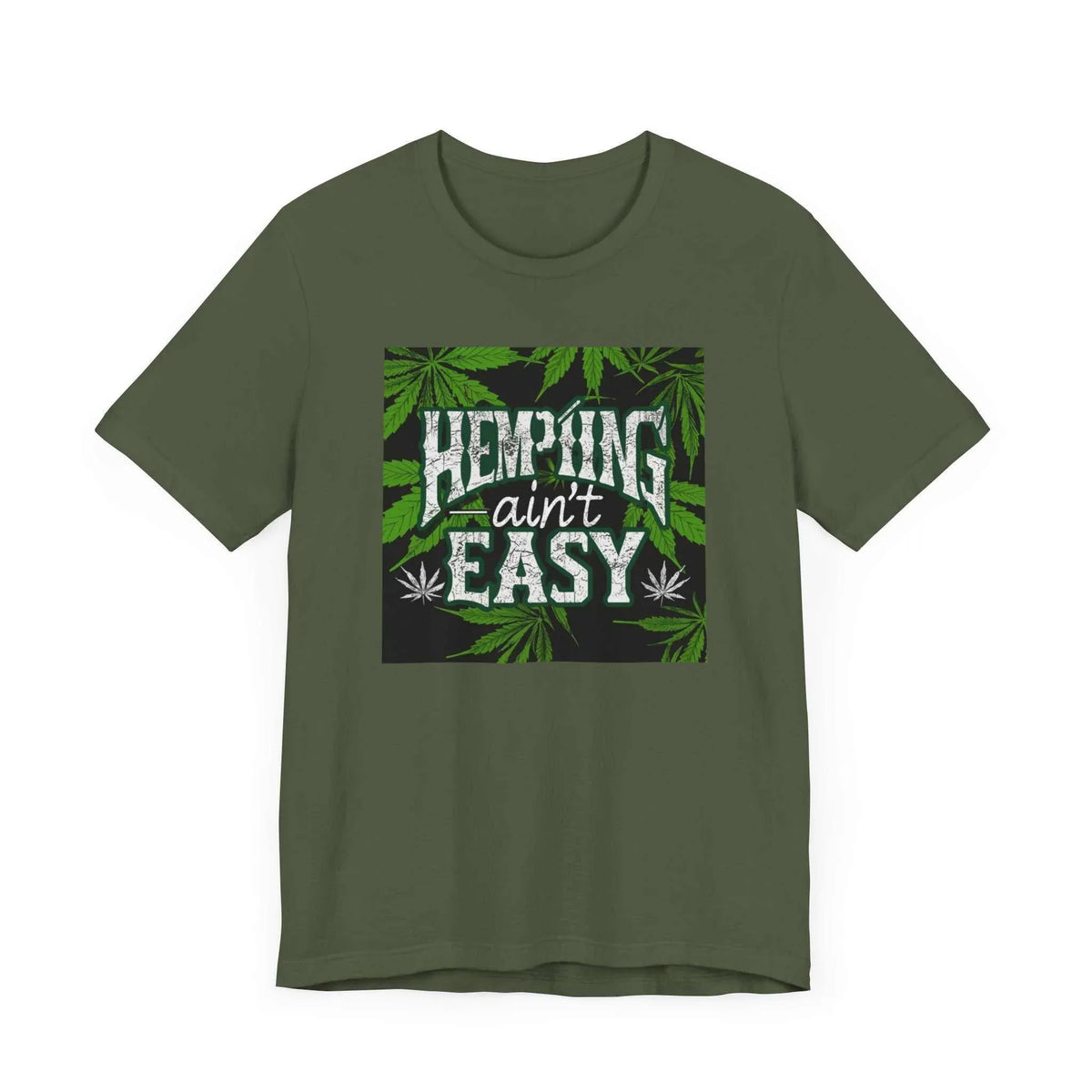 Hemping Ain’t Easy Unisex Jersey Tee - Trendy & Fun - Under the Stars Babe - underthestarsbabe
